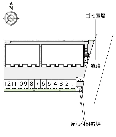 ★手数料０円★東大阪市衣摺　月極駐車場（LP）